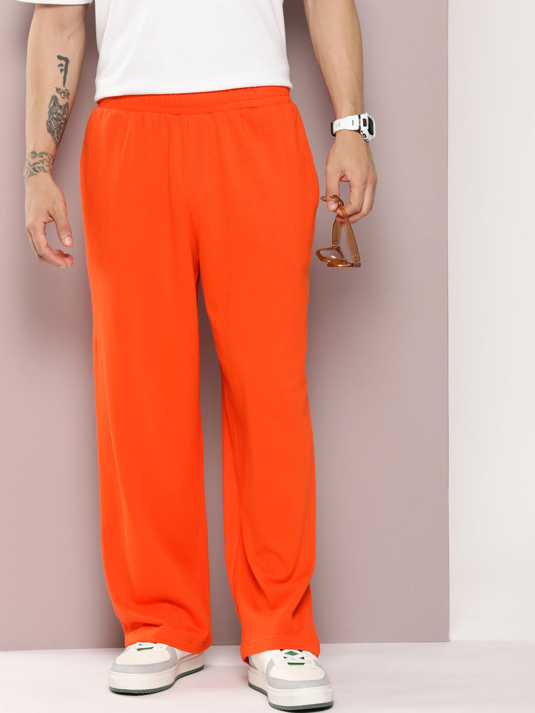 Men Super Soft Cotton Extra Baggy Korean Pant