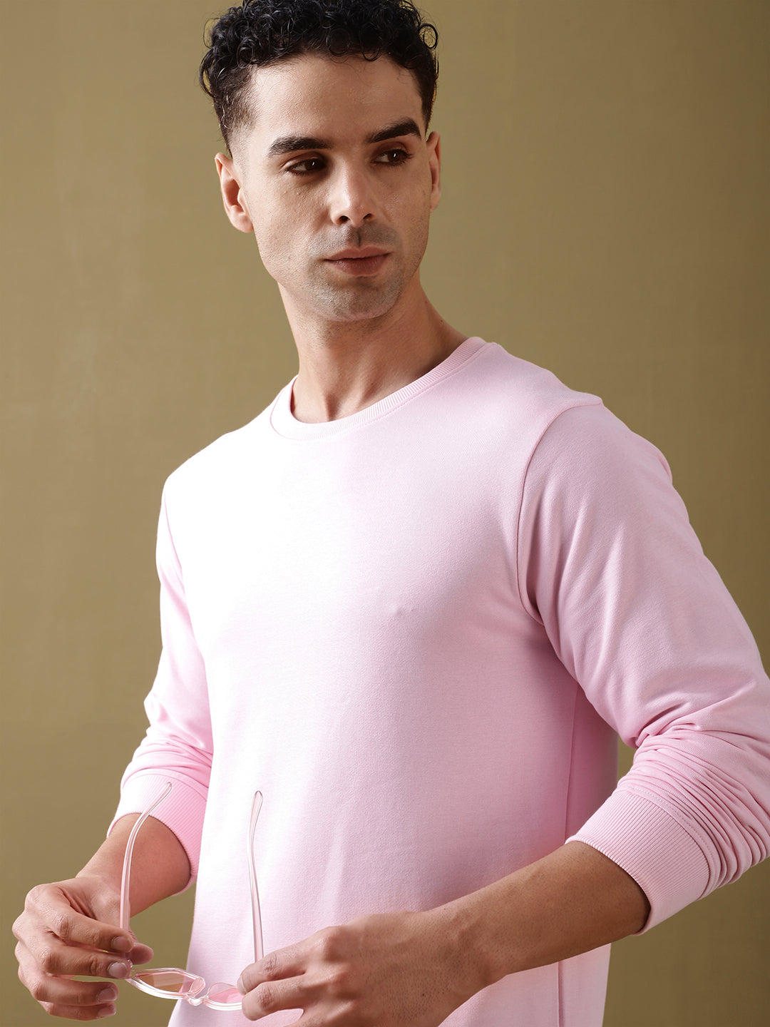 Mens Full Sleeve Round Neck Regular Fit T-Shirts