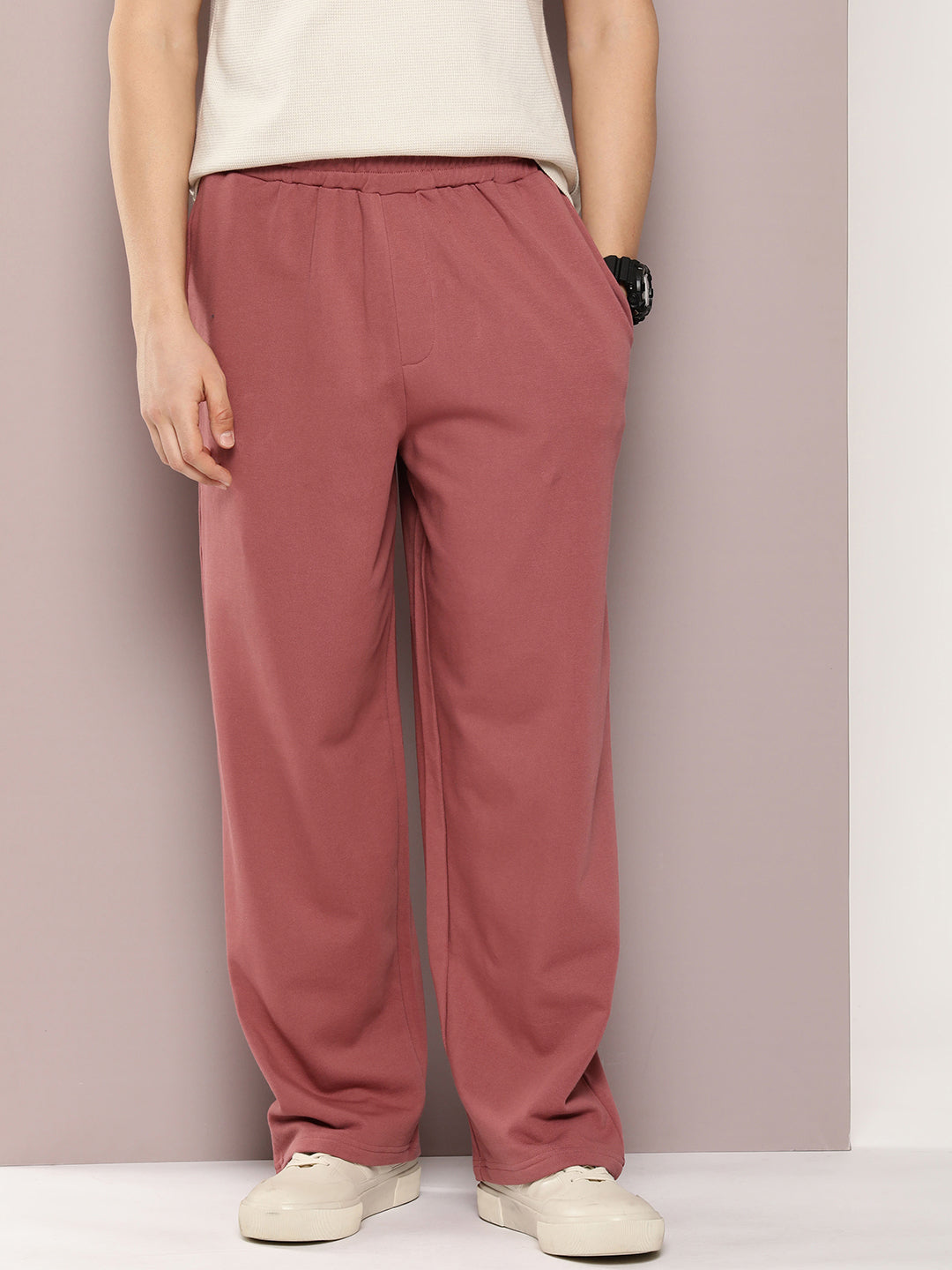 Men Super Soft Cotton Extra Baggy Korean Pant