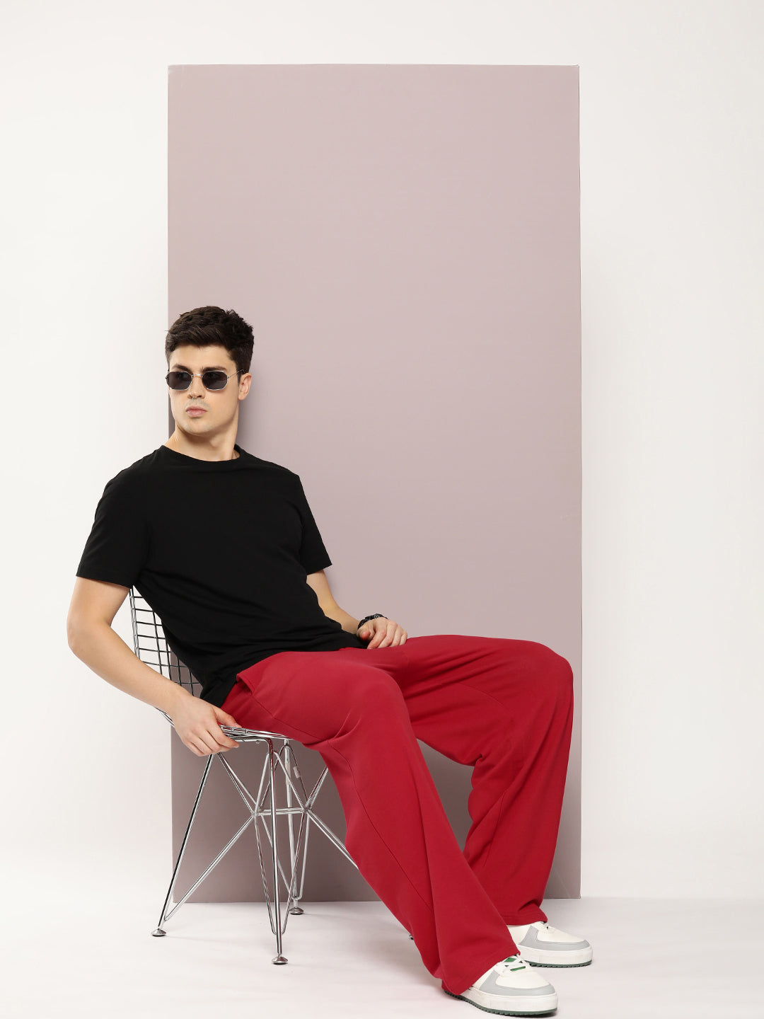 Men Super Soft Cotton Extra Baggy Korean Pant