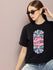 Womens Half Sleeve Round Neck Oversized Fit T-Shirts