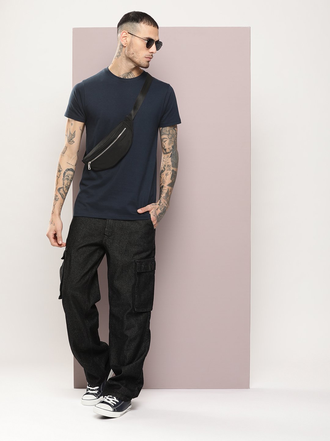 Mens Half Sleeve Round Neck Regular Fit T-Shirts