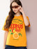 Womens Half Sleeve Round Neck Printed Oversized Fit Tshirts