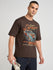 Mens Printed Oversized Cotton Round Neck Tshirt