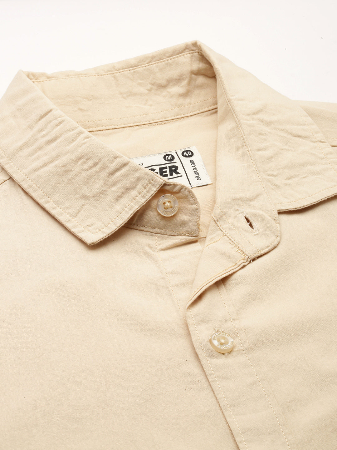 Mens Plain Full Sleeve Shirt With Pocket