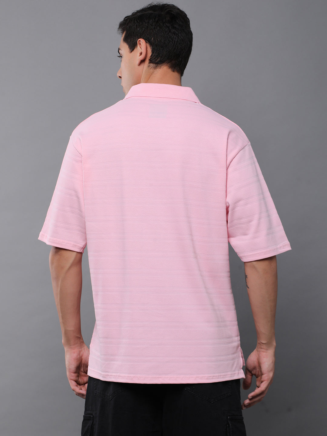 Mens Half Sleeve Round Neck Oversized Fit Co-Ords