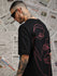Mens Half Sleeve Drop Shoulder Printed Oversized Fit T-Shirts