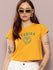Womens Half Sleeve Round Neck Applique Regular Fit Tshirts