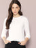 Womens Full Sleeve Round Neck Solid Regular Fit Tshirts