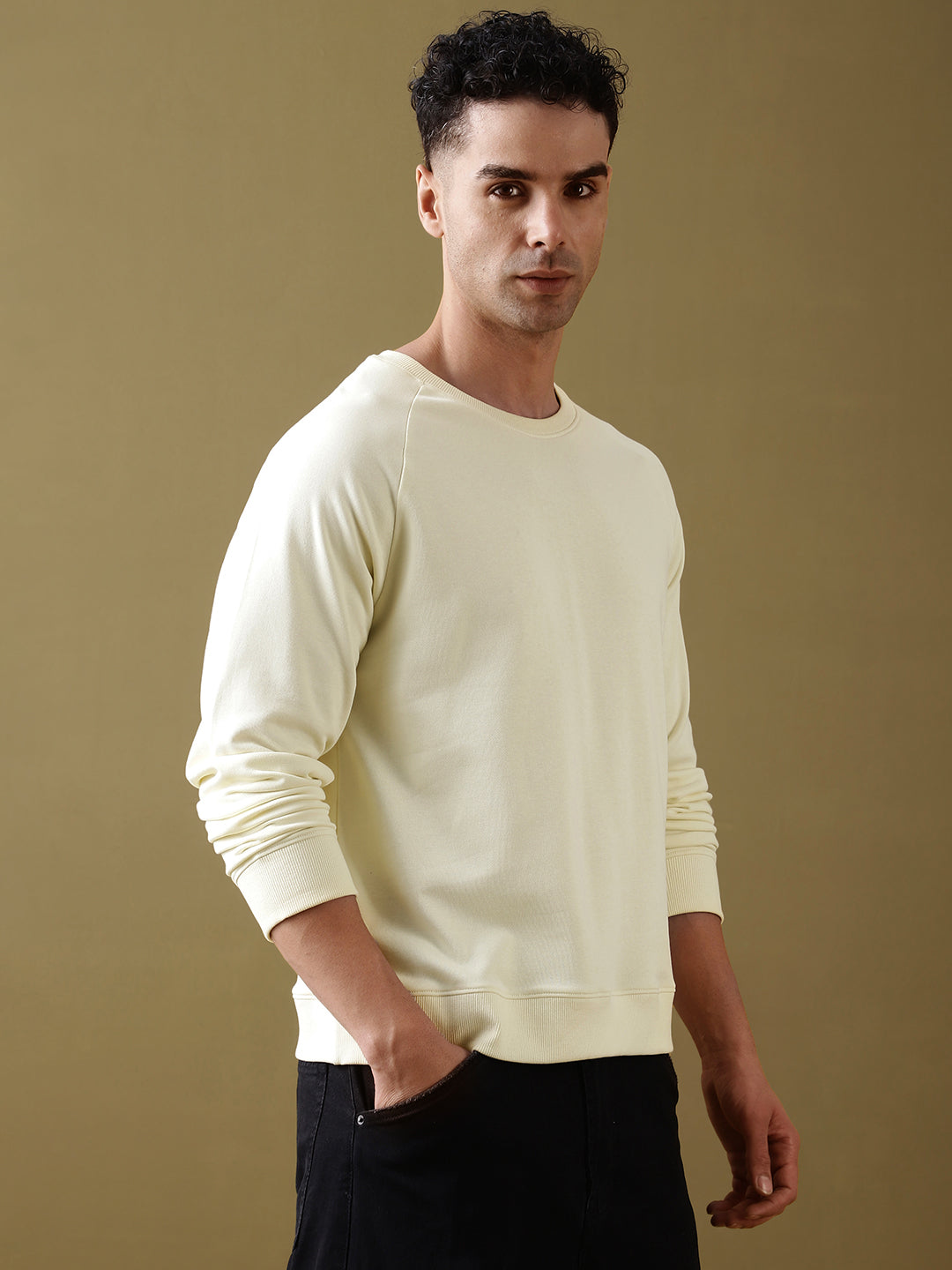 Mens Full Sleeve Round Neck Regular Fit T-Shirts