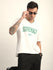 Mens Half Sleeve V-Neck Printed Oversized Fit Tshirts