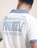 Mens Half Sleeve Polo Neck Back Printed Relaxed Fit Tshirts