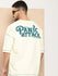 Mens Half Sleeve Round Neck Back Printed Oversized Fit Tshirts