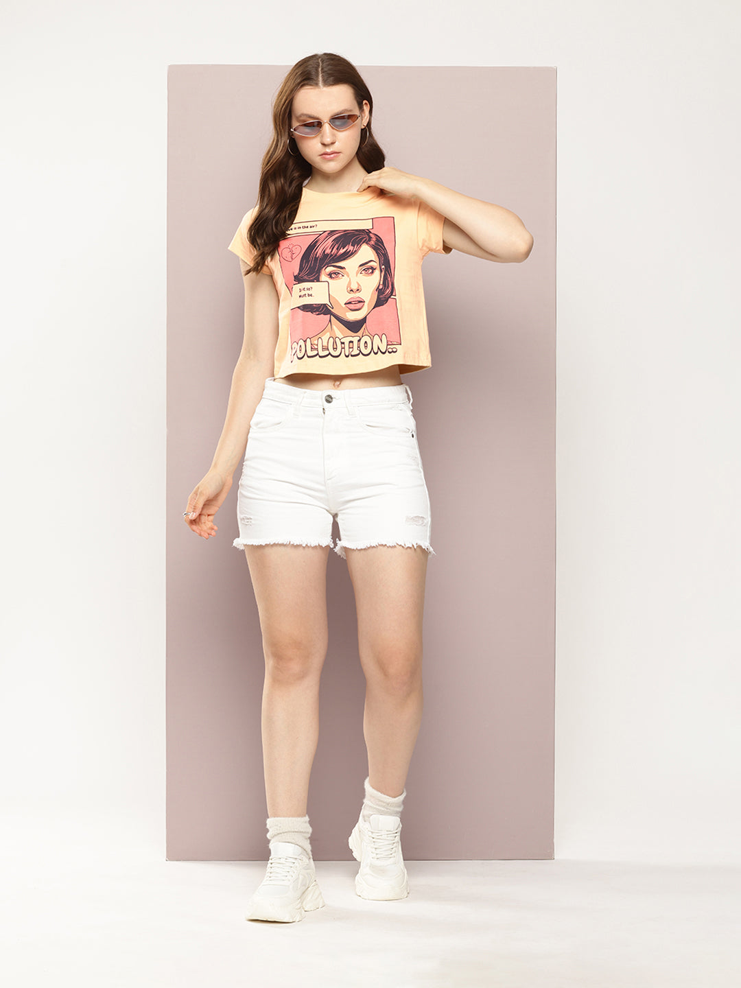 Womens Half Sleeve Round Neck Printed Regular Fit Tshirts