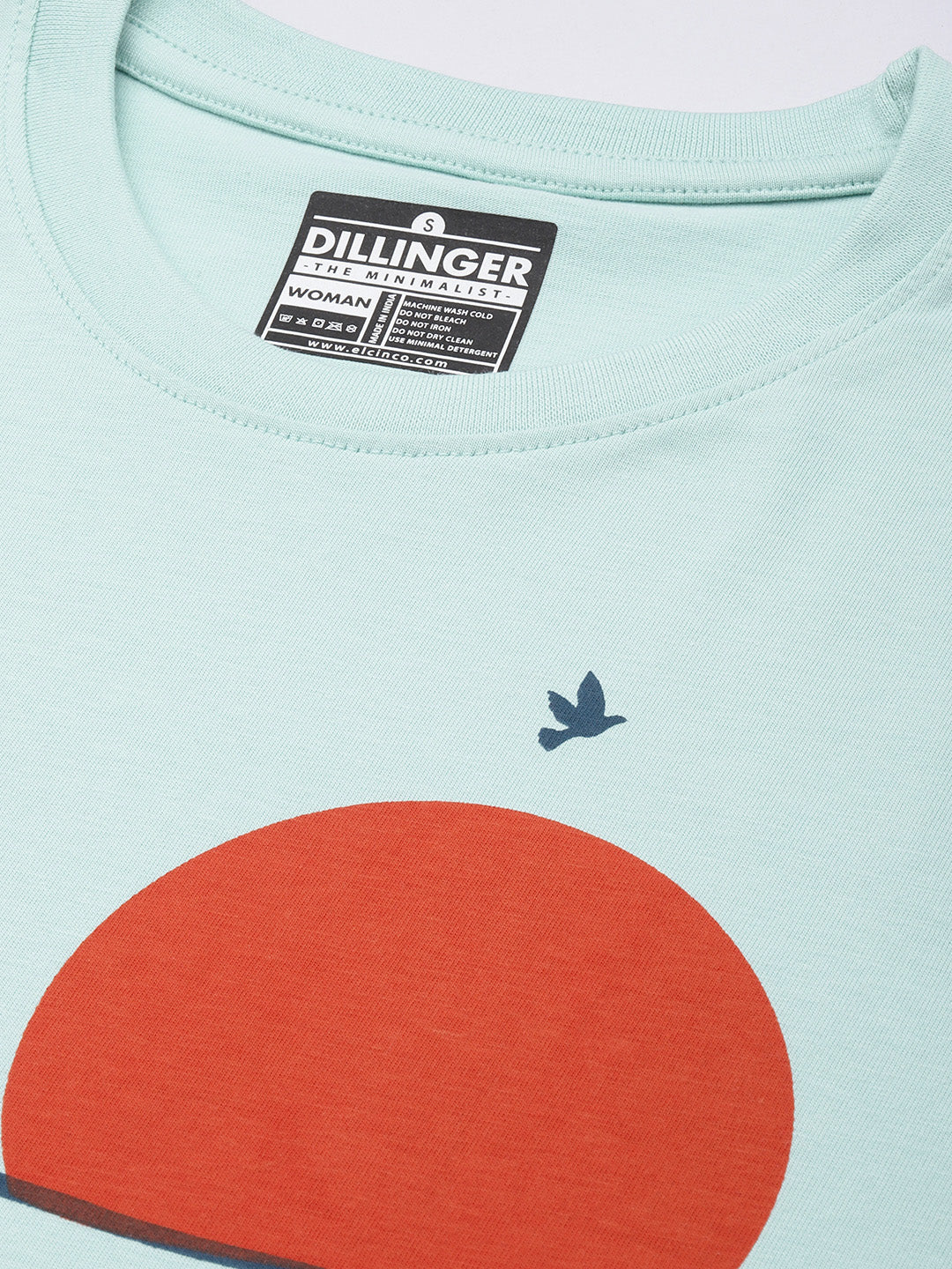 Womens Half Sleeve Round Neck Printed Oversized Fit Tshirts