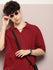 Mens Half Sleeve Polo Neck Solid Oversized Fit Tshirts