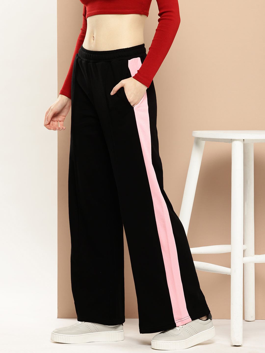 Women Ultra Soft Drapey Cotton Extra Baggy Korean Pant