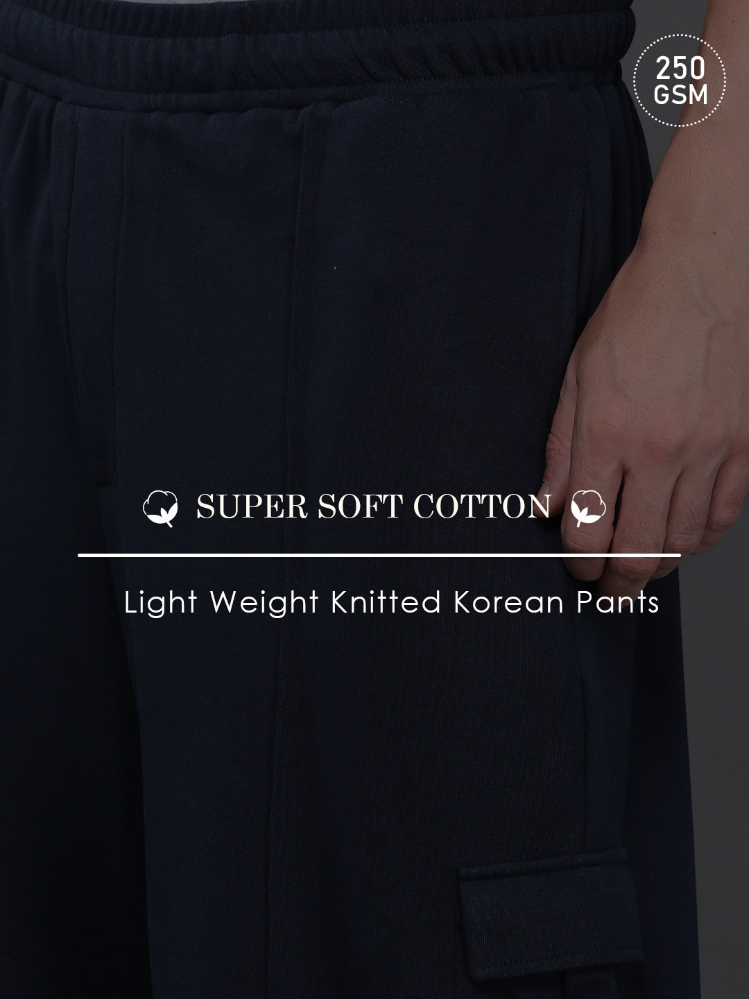Men Super Soft Cotton Extra Baggy Pant