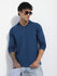 Mens Full Sleeve V-Neck Solid Regular Fit Tshirts