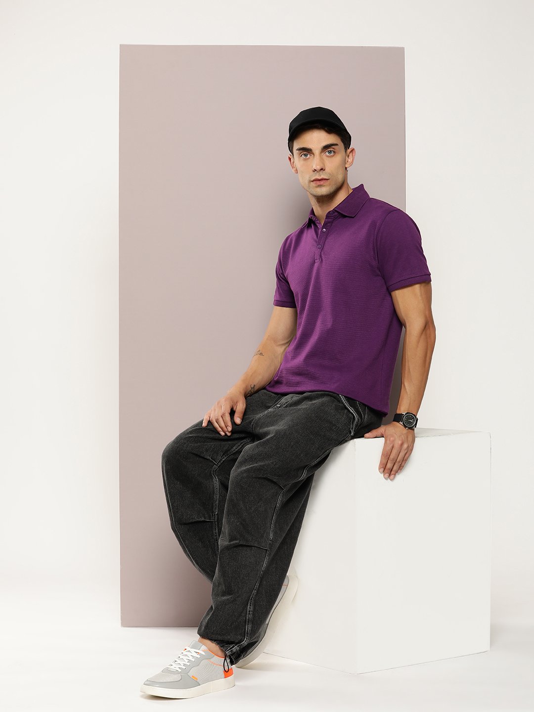 Mens Half Sleeve Regular Fit Polo T-Shirts