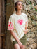 Womens Half Sleeve Drop Shoulder Printed Oversized Fit T-Shirts