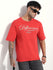 Mens Half Sleeve Round Neck Embroidered Oversized Fit Tshirts
