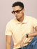 Mens Half Sleeve Polo Neck Solid Regular Fit Tshirts