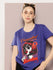 Womens Half Sleeve Round Neck Printed Boxy Fit Tshirts
