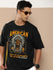 Mens Half Sleeve Round Neck Oversized Fit T-Shirts
