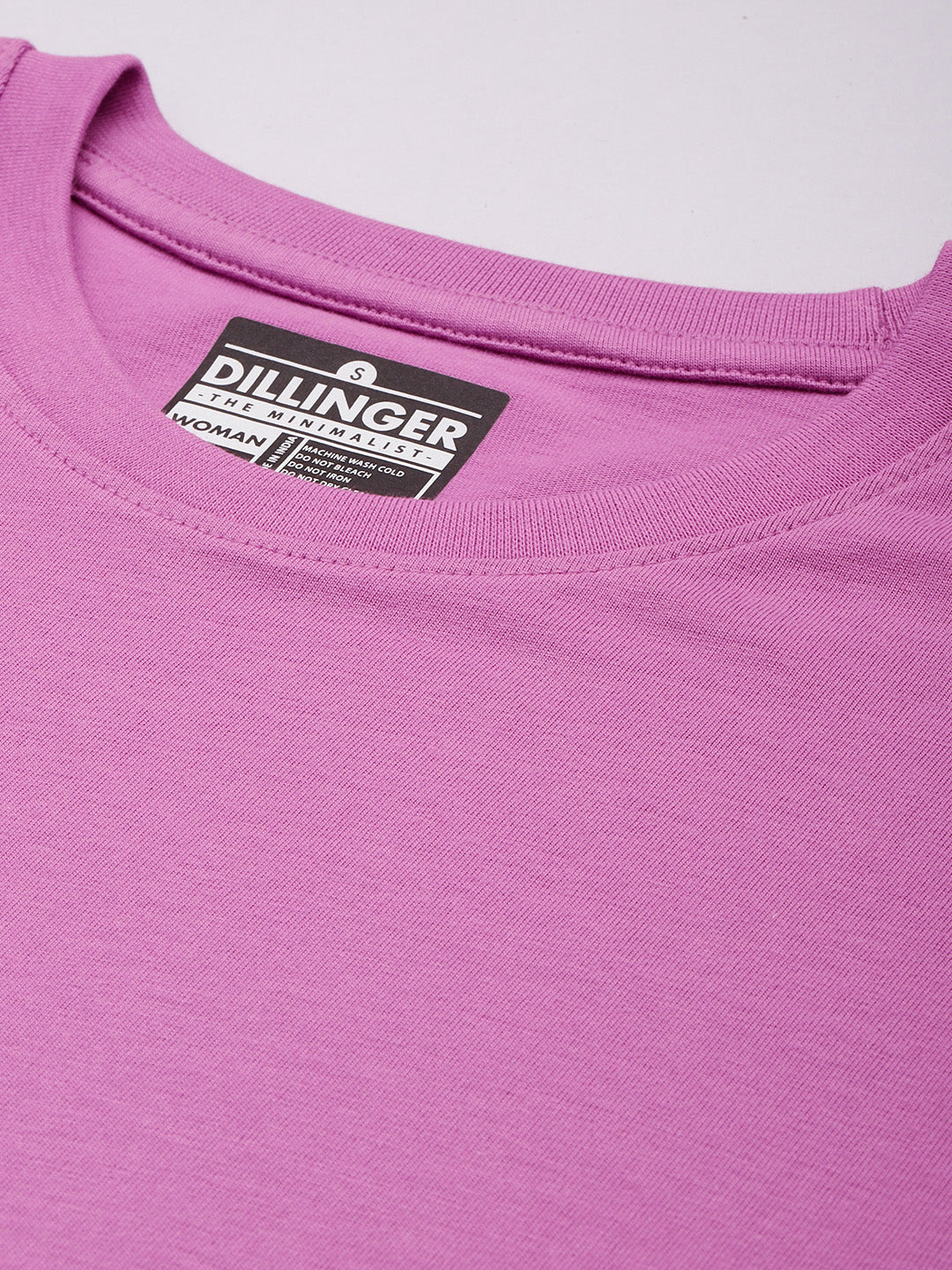 Womens Half Sleeve Round Neck Solid Oversized Fit Tshirts