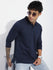 Mens Full Sleeve Polo Neck Solid Regular Fit Tshirts