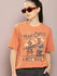 Womens Half Sleeve Round Neck Oversized Fit T-Shirts