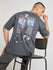 Mens Printed Oversized Half Sleeve Round Neck Tshirt