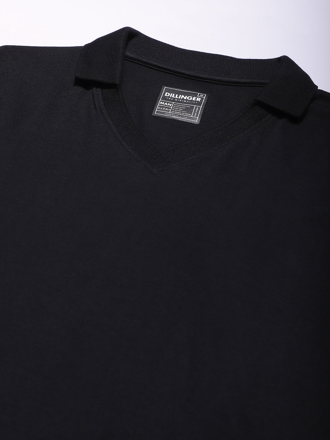 Mens Full Sleeve V-Neck Solid Regular Fit Tshirts