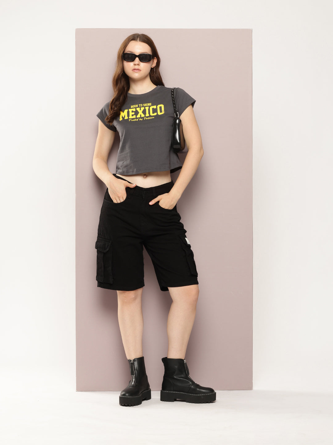 Womens Half Sleeve Round Neck Printed Regular Fit Tshirts