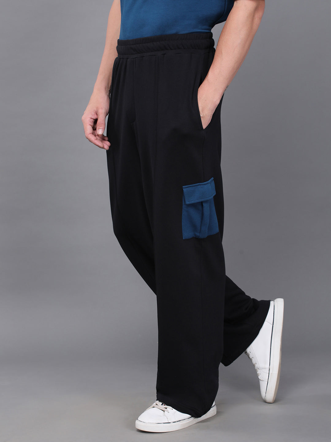 Men Super Soft Cotton Extra Baggy Korean Pant