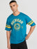 Mens Printed Oversized Half Sleeve Round Neck Tshirt