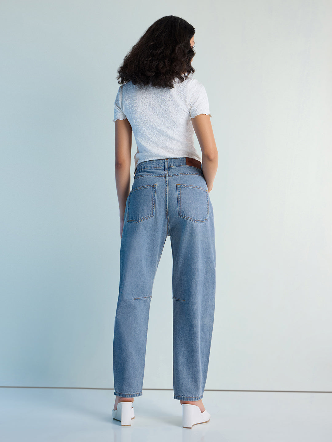 Womens Boot Cut Strech Denim Jeans Pant