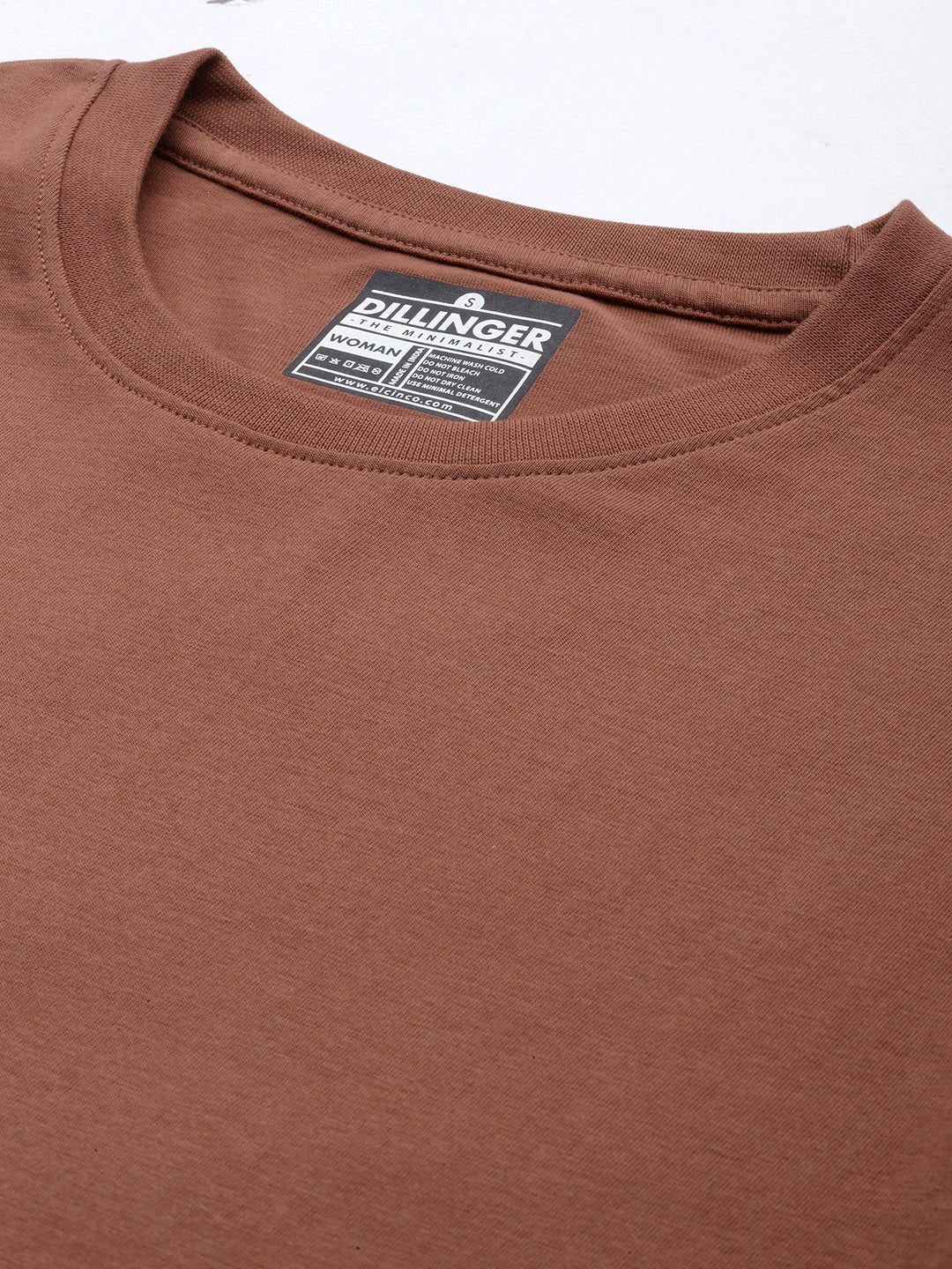 Womens Full Sleeve Round Neck Oversized Fit T-Shirts