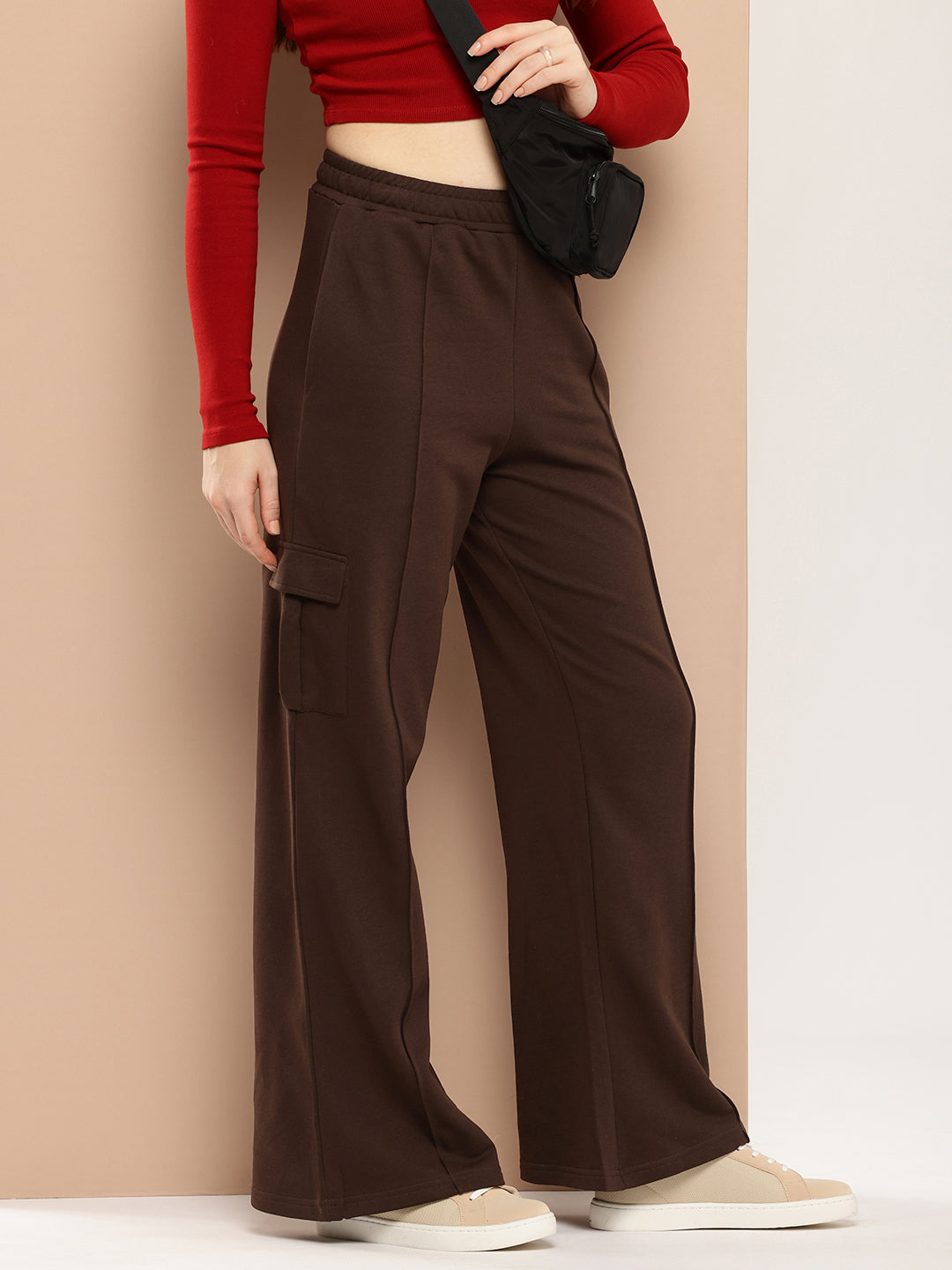 Women Cotton Relaxed Baggy Korean Pants