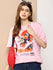Womens Half Sleeve Round Neck Printed Oversized Fit Tshirts