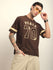 Mens Half Sleeve Round Neck Printed Oversized Fit Tshirts