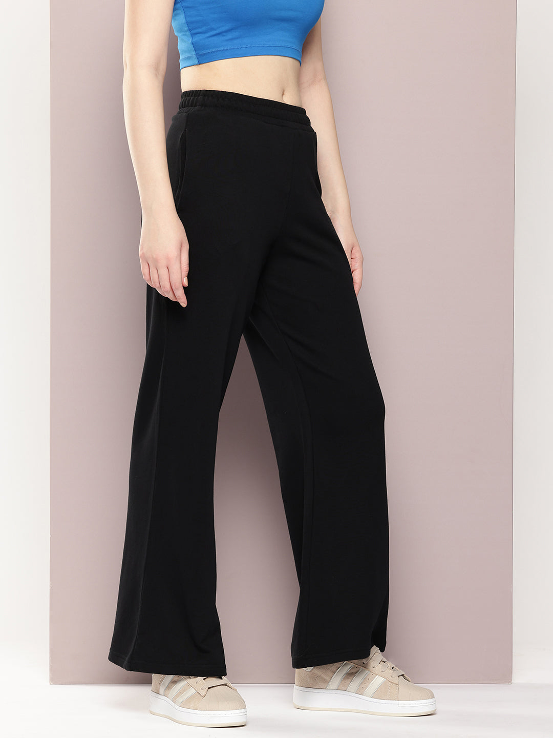 Women Ultra Soft Drapey Cotton Extra Baggy Korean Pant