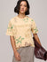 Womens Printed Oversized Fit Cotton T-Shirt