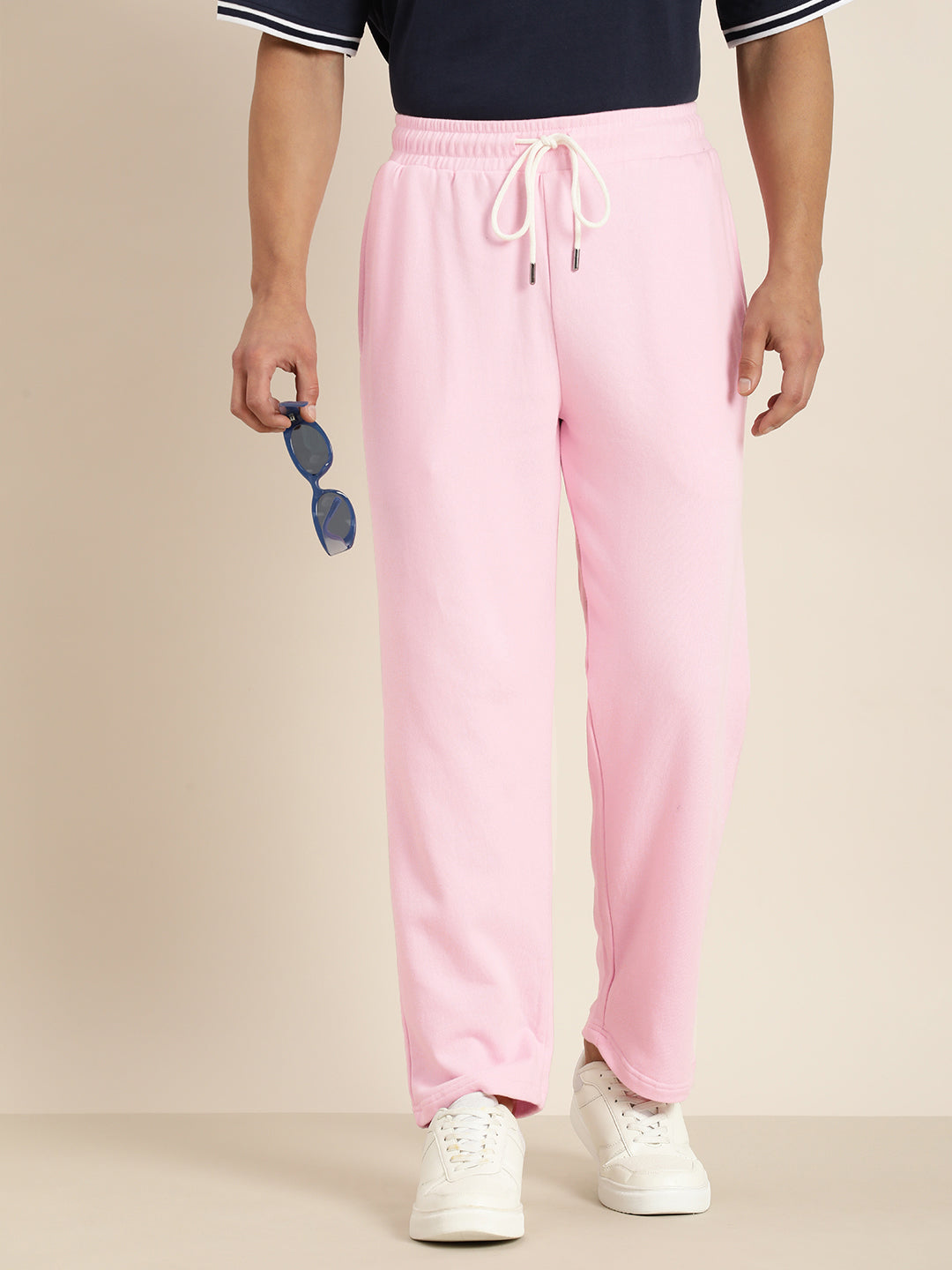 Men Lightweight Relaxed Fit Baggy Korean Pant