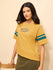 Womens Printed Oversized Cotton T-Shirt