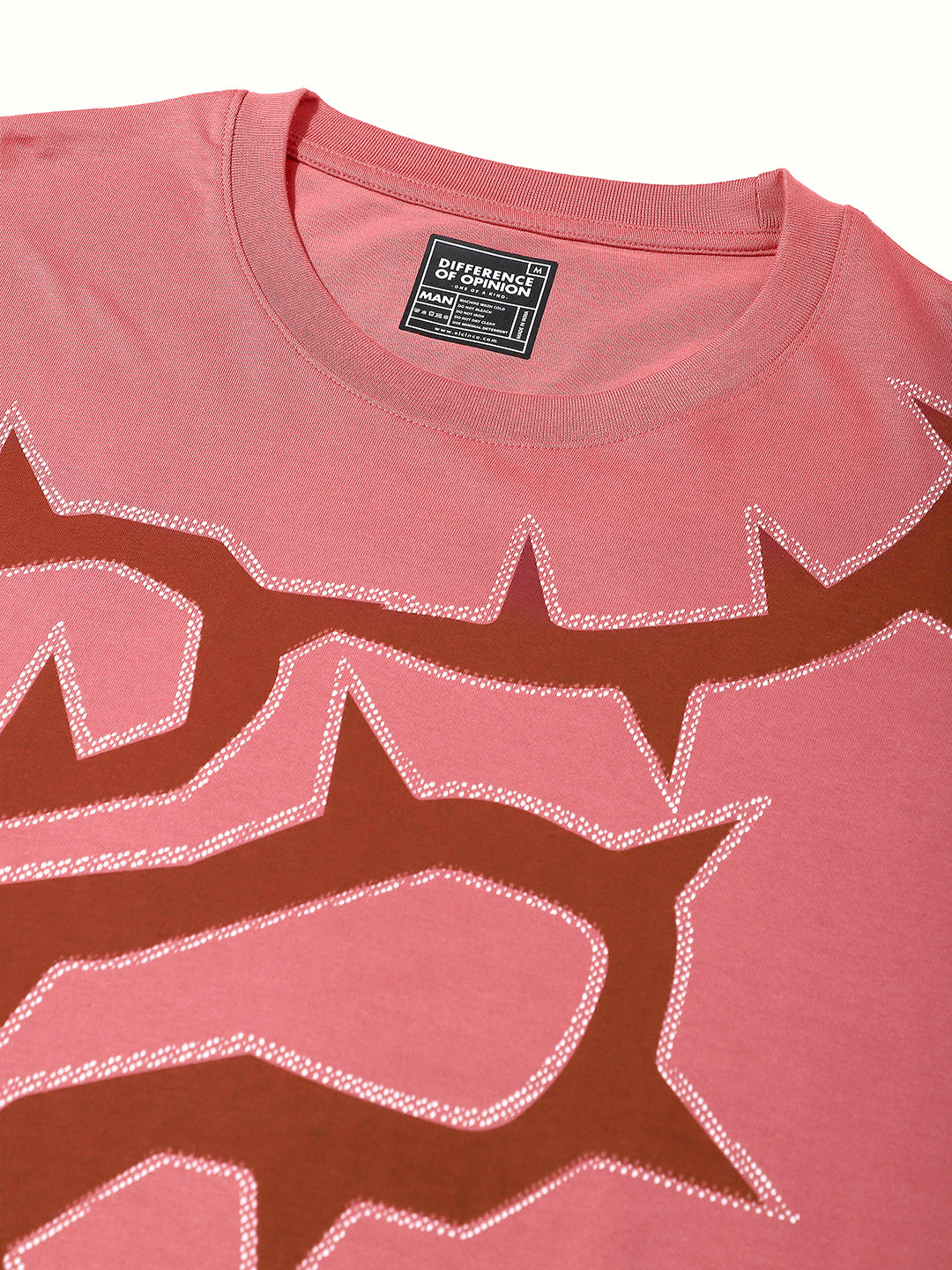 Mens Half Sleeve Round Neck Printed Oversized Fit Tshirts