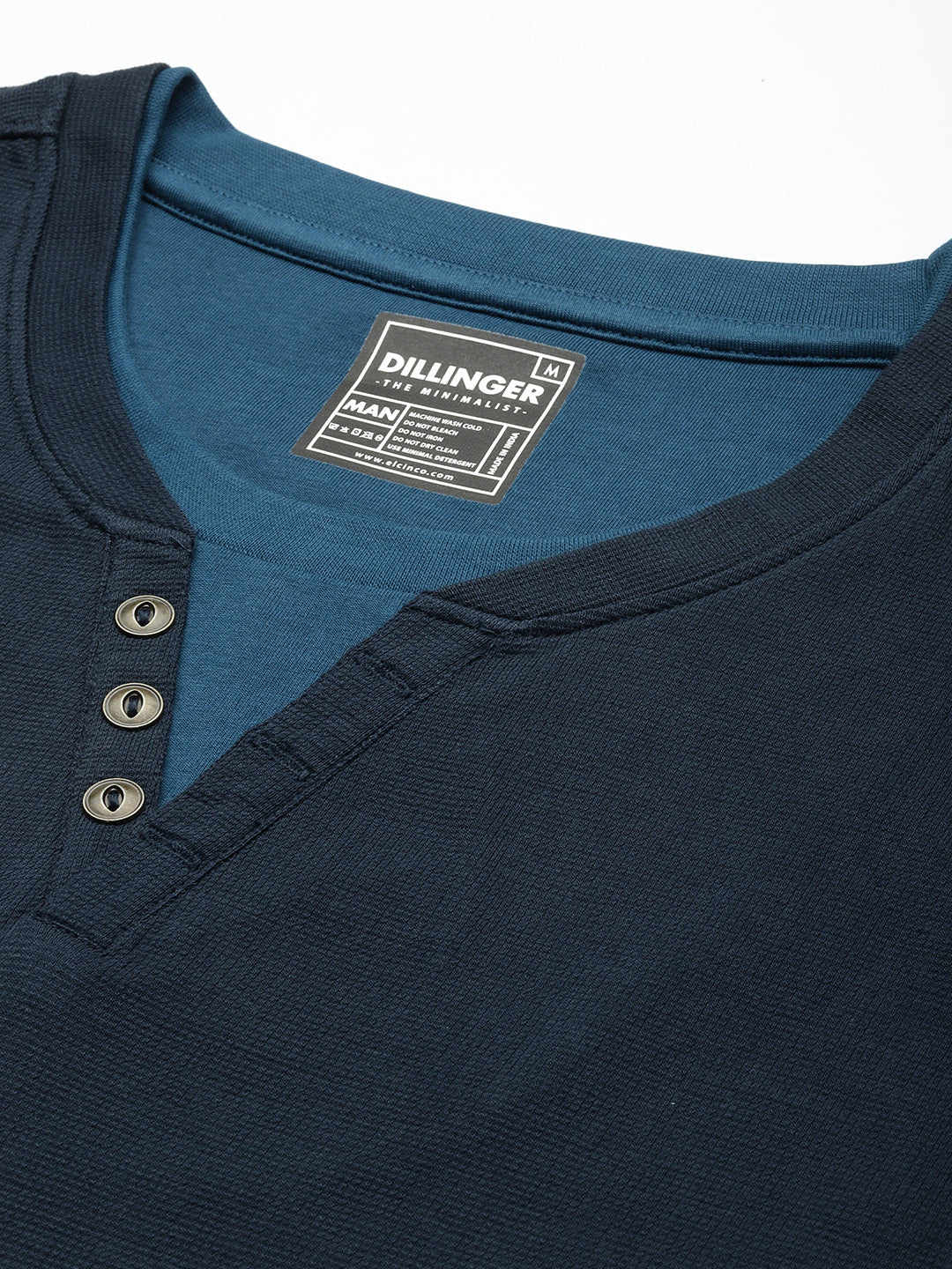 Mens Half Sleeve V-Neck Solid Oversized Fit Tshirts