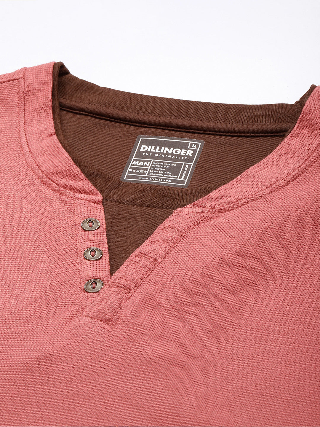 Mens Half Sleeve V-Neck Solid Oversized Fit Tshirts