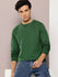 Mens Full Sleeve Round Neck Solid Regular Fit Tshirts